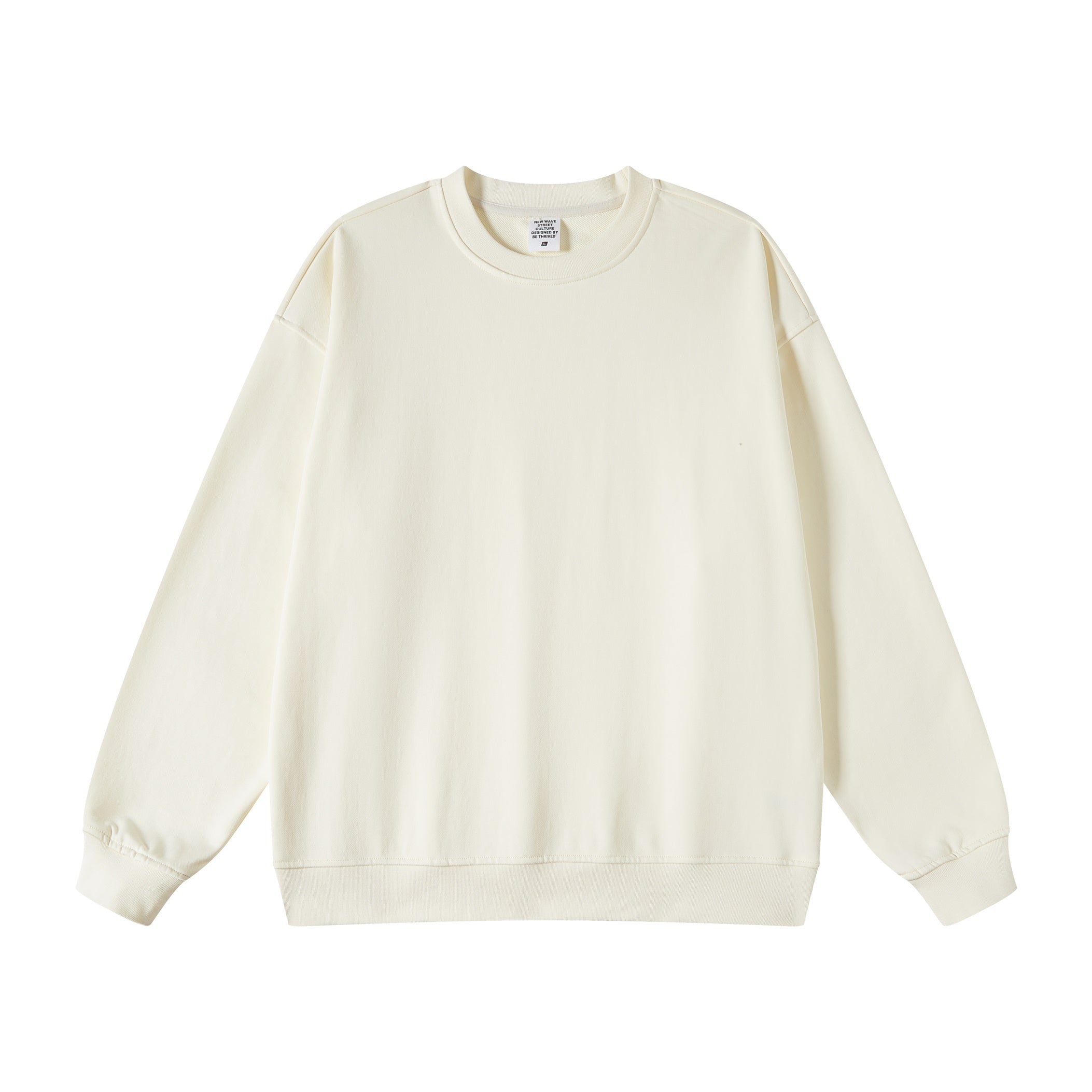 Heavyweight  Pullove French Terry Drop Shoulder Oversized Unisex Blank High Quality Pullover Wireless Hoodie