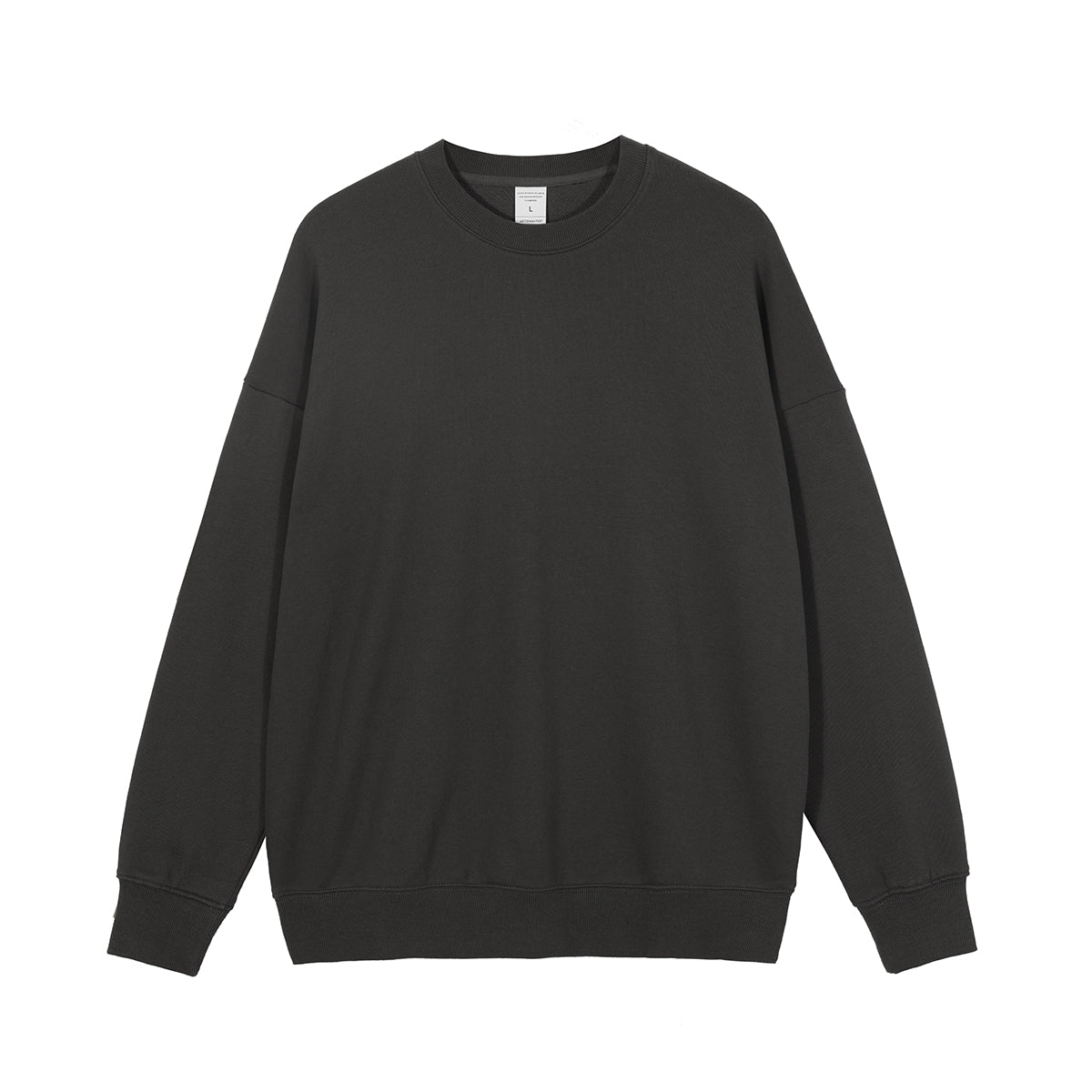 Customized logo Pullover Sweatshirts in a French Style Looped Shoulder and Oversized Design 350 Grams of 100% Cotton Fabric