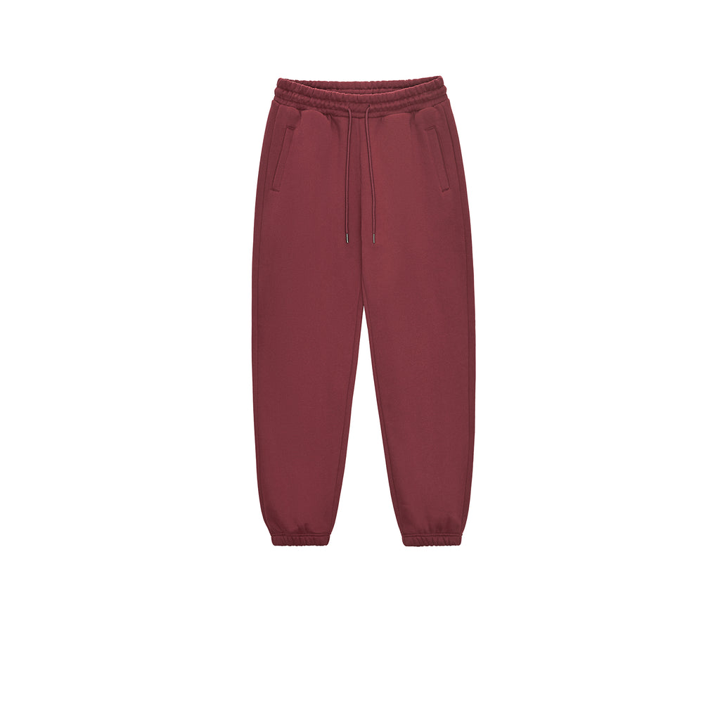 High Quality Sweatpants 350g Polyester/Cotton Blank Streetwear Custom Pure Color Design Oversized Loose Breathable Sweatpants