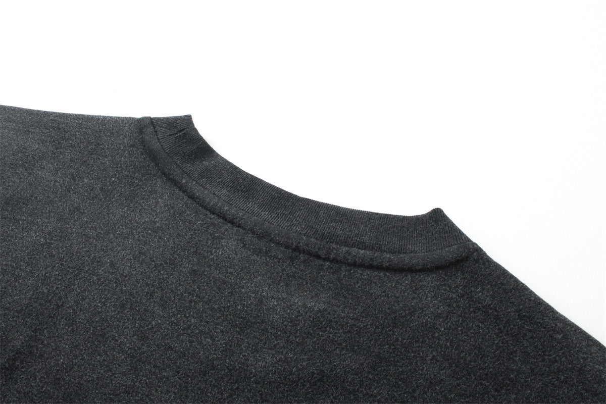 Custom Streetwear Vintage Acid Wash Oversized High Quality Heavy Cotton Blank Round Neck Screen Print Dtf Transfers for TShirts