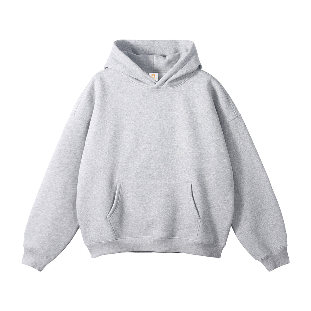 Custom Hoodies Wireless Multi Color Blank Pullover 380g Heavy Cotton Embroidery Thick Drop Shoulder Casual High Quality Hoodies