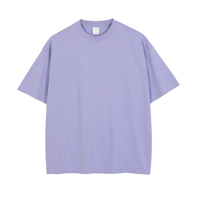 Custom Short Sleeve Puff Printing High Quality 100% Cotton Drop Shoulder Multi Color Summer New Design Streetwear t Shirts