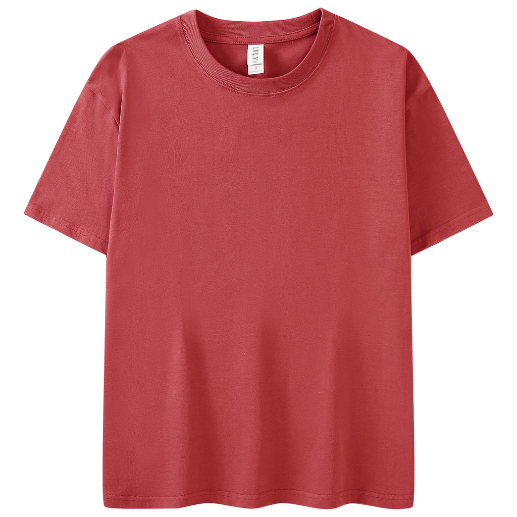 Men's T-shirts Custom logo Blank Multi Color Tshirt High Quality Drop Shoulder Streetwear Summer New Design 100% Cotton Tshirt
