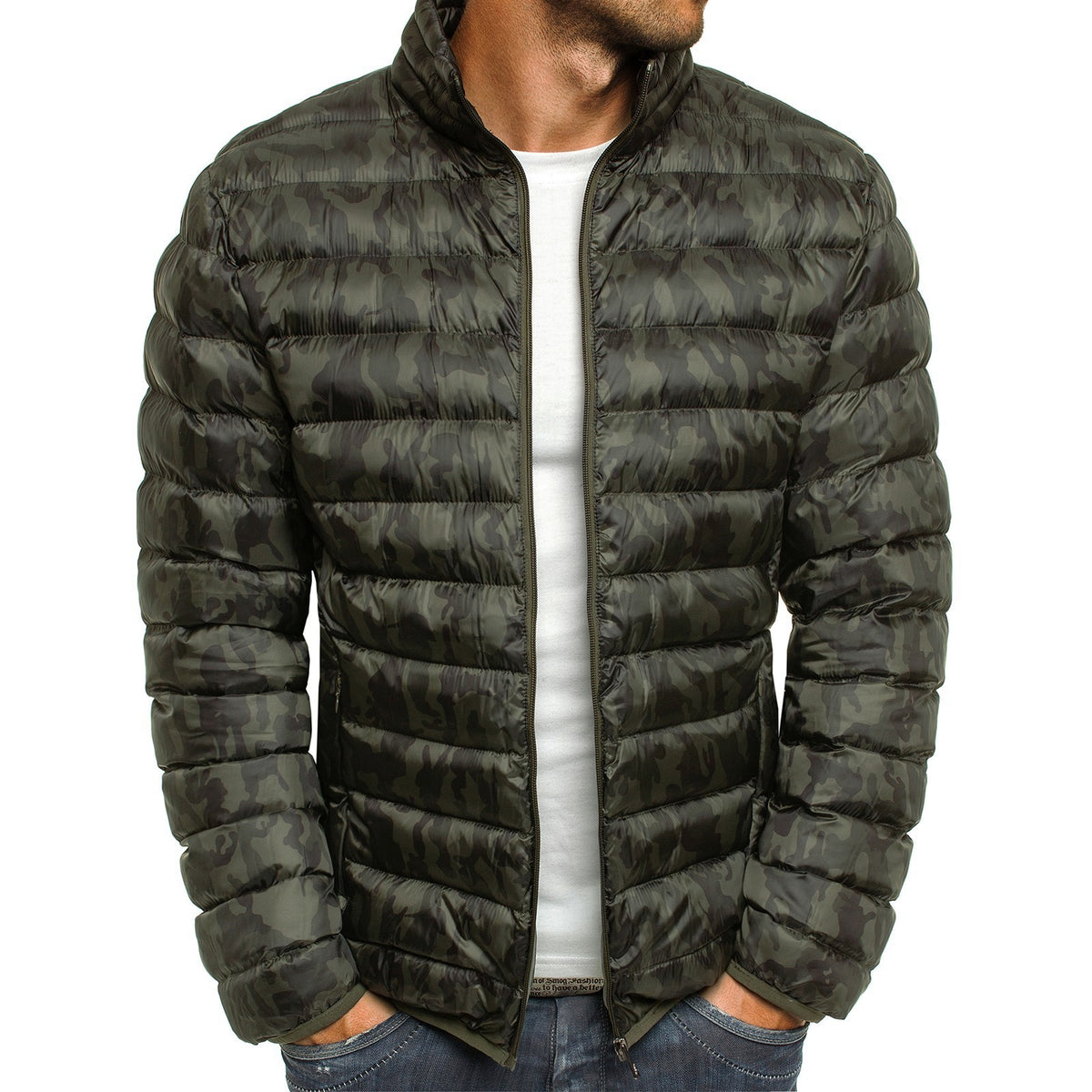 Wholesale Fall and Winter Style 7 Color Solid Colored Crew Neck Cotton Coat Jacket High Quality Plain Design Unisex Jacket