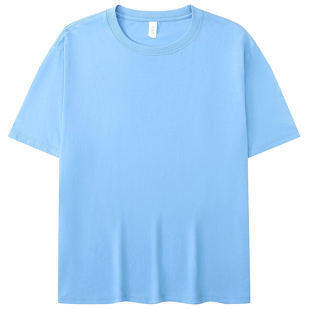 Custom Tshirts Manufacturer Cool and Soft Pure Cotton Round Neck Plain Colored Short Sleeved T-shirt with a Fitted Design