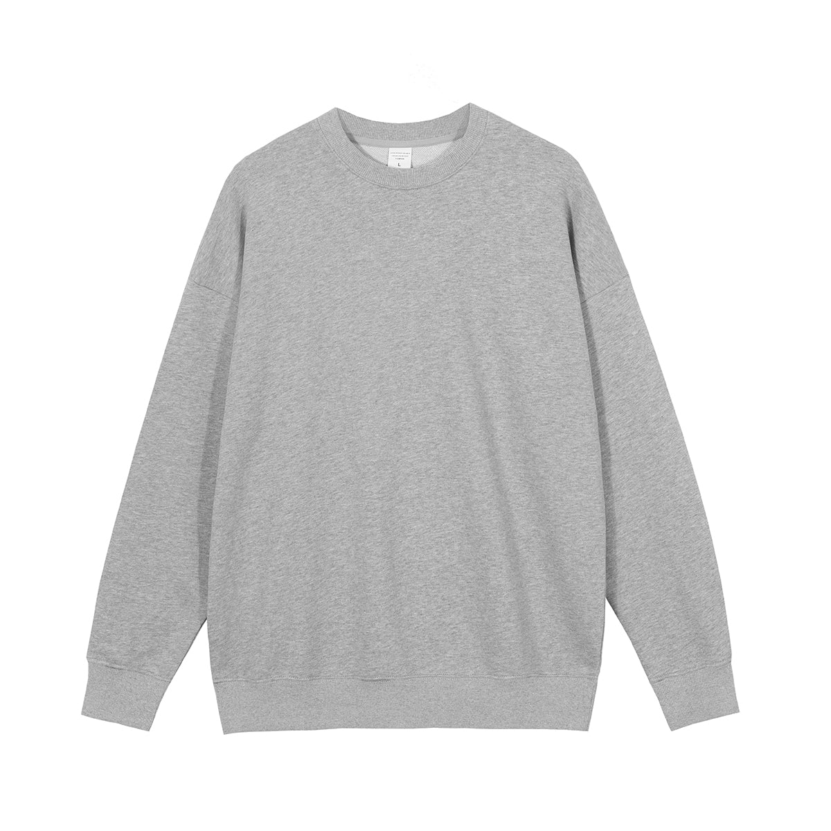 Winter American Style 100% Cotton Overthe Shoulder Oversized Round Neck Style Hoodie Loose Fitting Cotton Casual Brand Hoodie