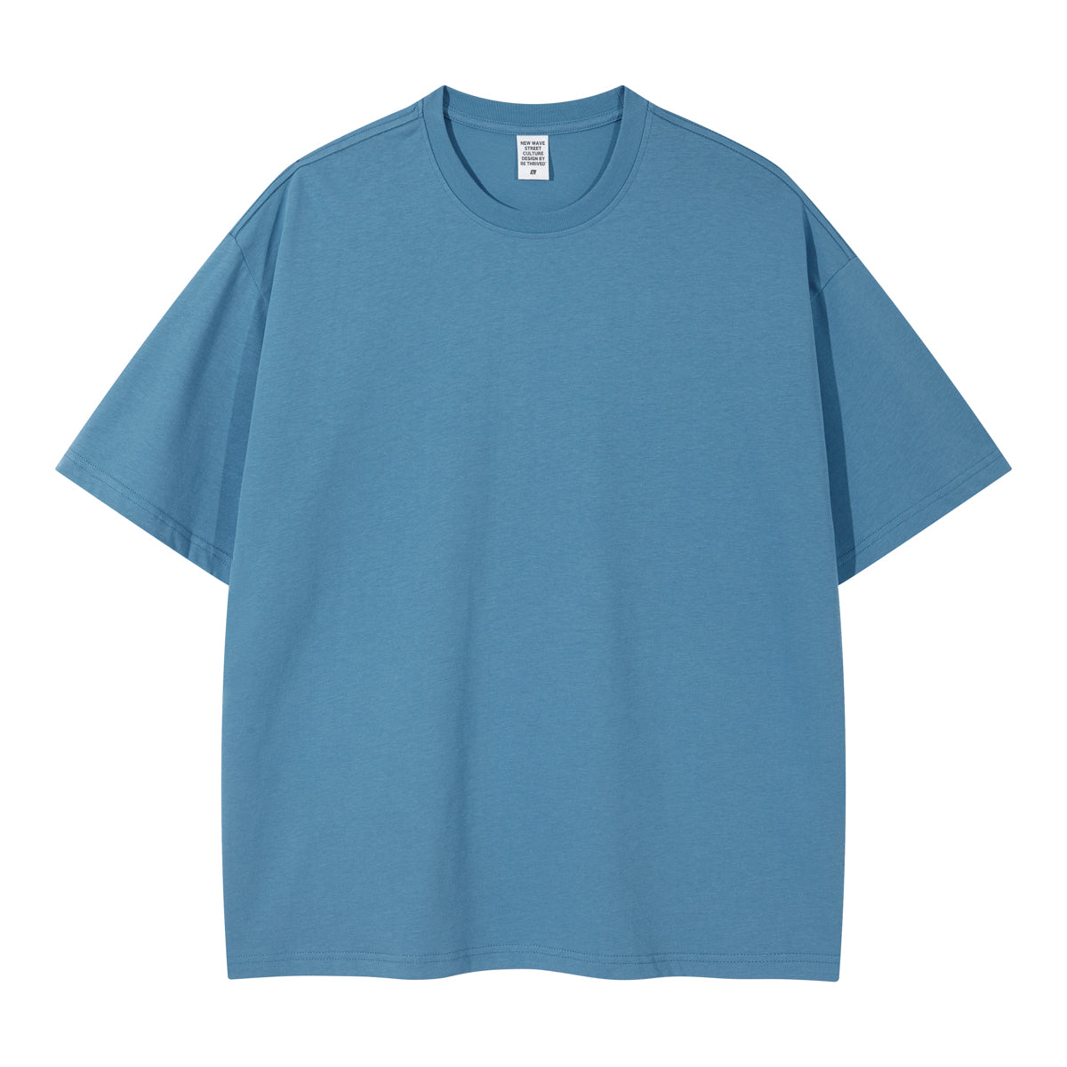 Wholesale Customized LOGO t Shirts 20 Color Solid Colored Candy Colored Loose sleeved Men's Relaxed Fit T-shirt American Style