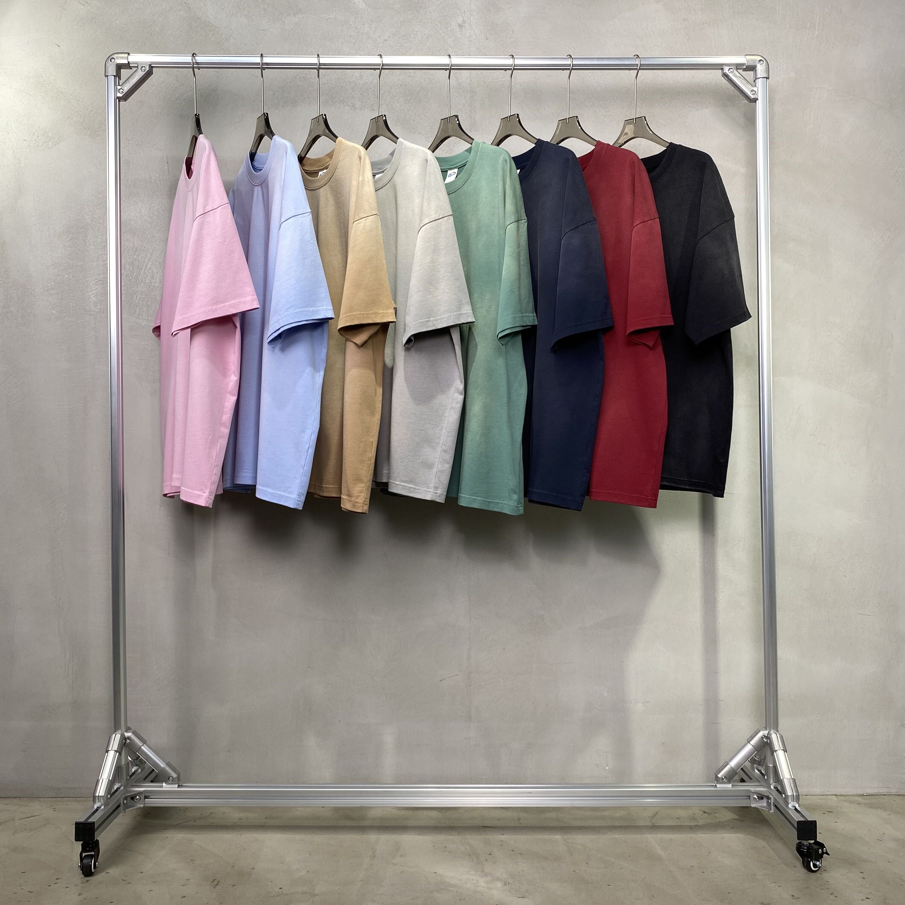 100% Cotton Custom Tshirt logo Streetwear Acid Wash Drop Shoulder Vintage High Quality Blank Men's Heavy Weight Printed T-shirts