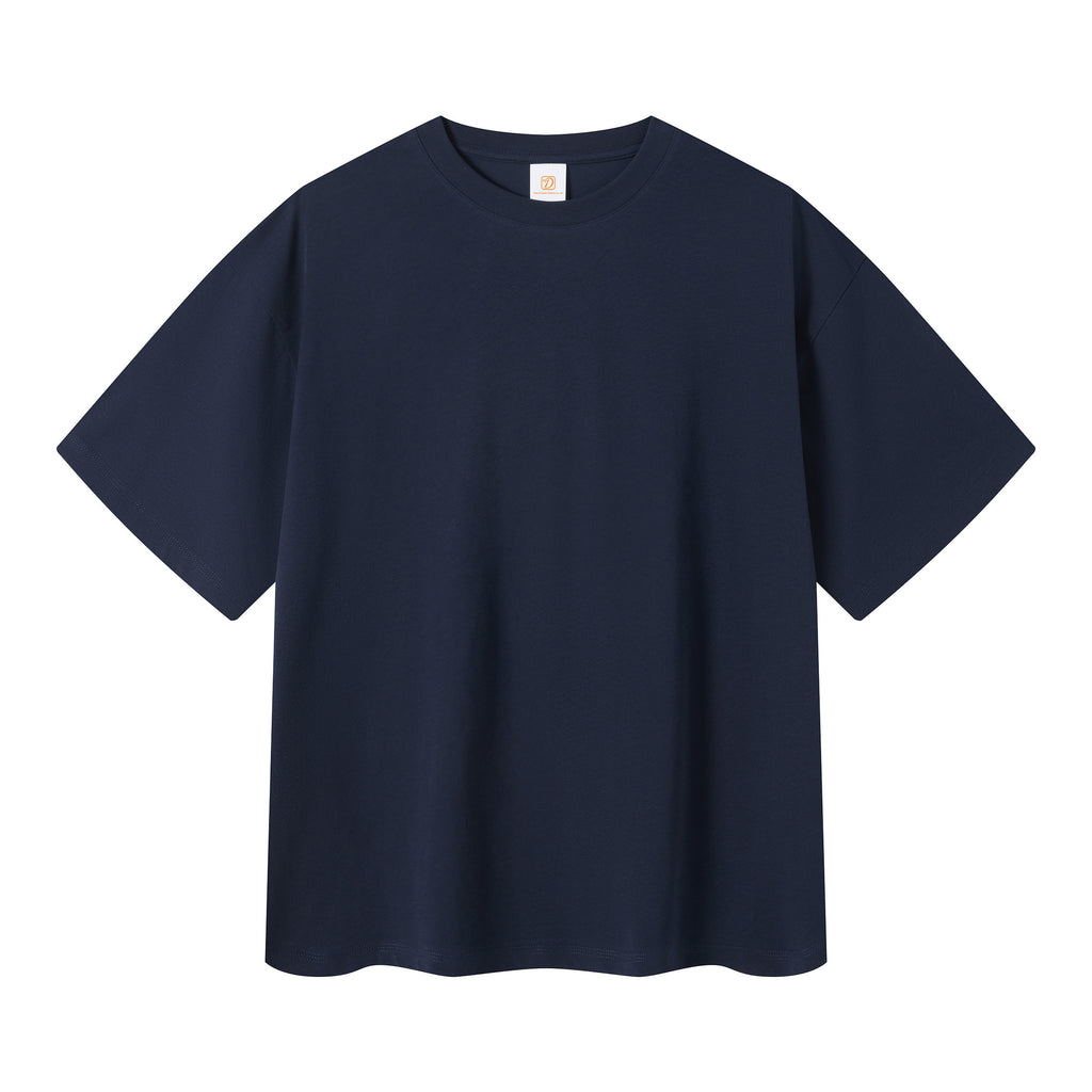 2026 Summer New Design T-shirt High Quality Custom Embroidery logo Blank O-neck Streetwear Drop Shoulder Quick-drying T-shirts