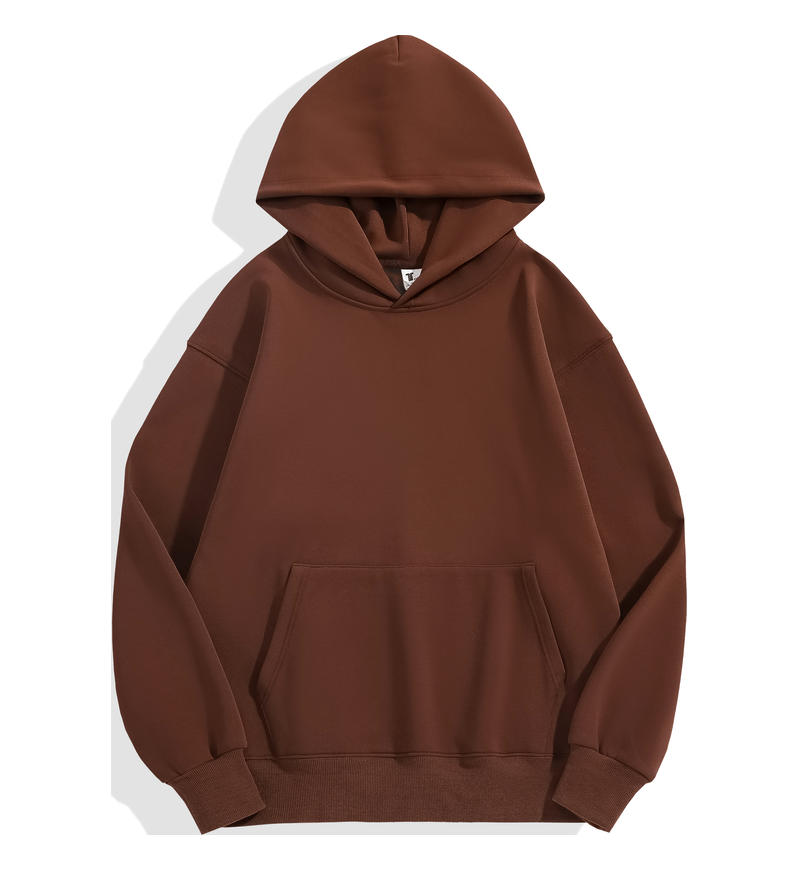 Hoodie Manufacturer Unhooded Pullover with Dropped Shoulders and Hooded Vest Hoodies Printing Custom American Style Design