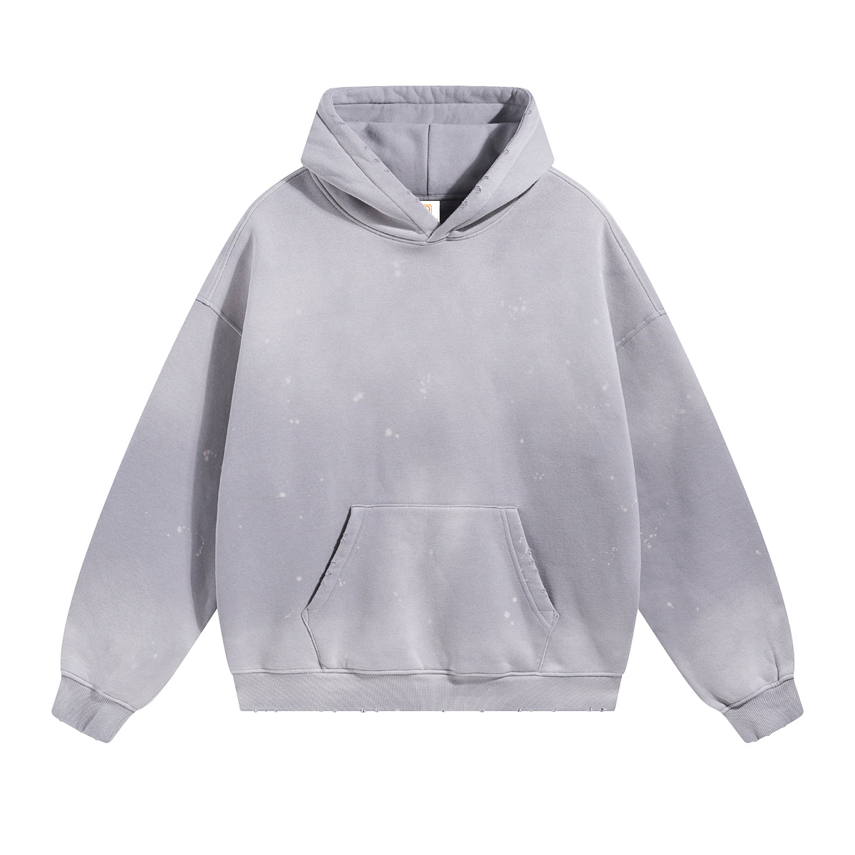Mens Clothing Custom Hoodies logo Waxing Printing Vintage Fleece High Quality Fashion Blank Drop Shoulder Oversized Hoodies
