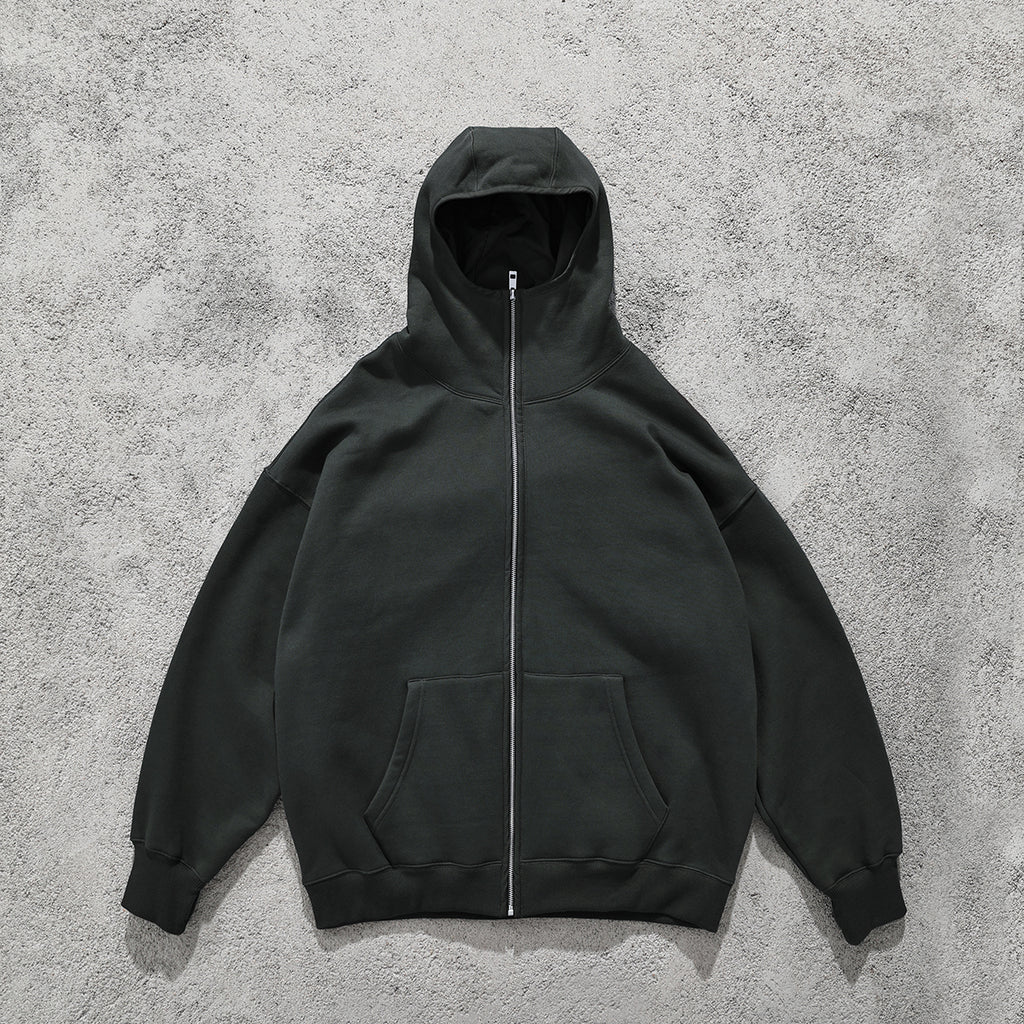 Personalized Blank Hoodie Design 4 Color Ninja Mask Hooded Sweatshirt with Ribbed Gloves and Cuff Sleeves Hoodies Wholesale