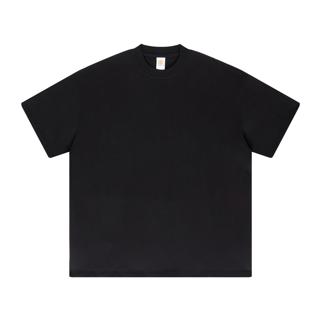 425G Heavyweight 100% Cotton Oversized Drop Shoulder High Quality Short Sleeve Pure Color Fashion Personalized T-shirt