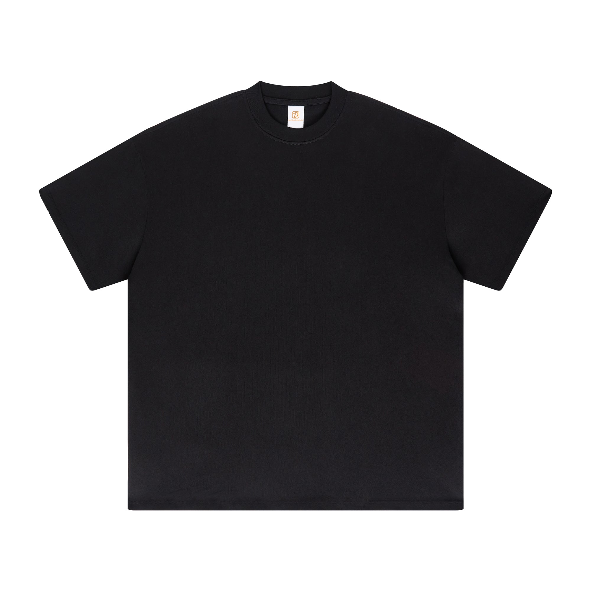 425G Heavyweight 100% Cotton Oversized Drop Shoulder High Quality Short Sleeve Pure Color Fashion Personalized T-shirt