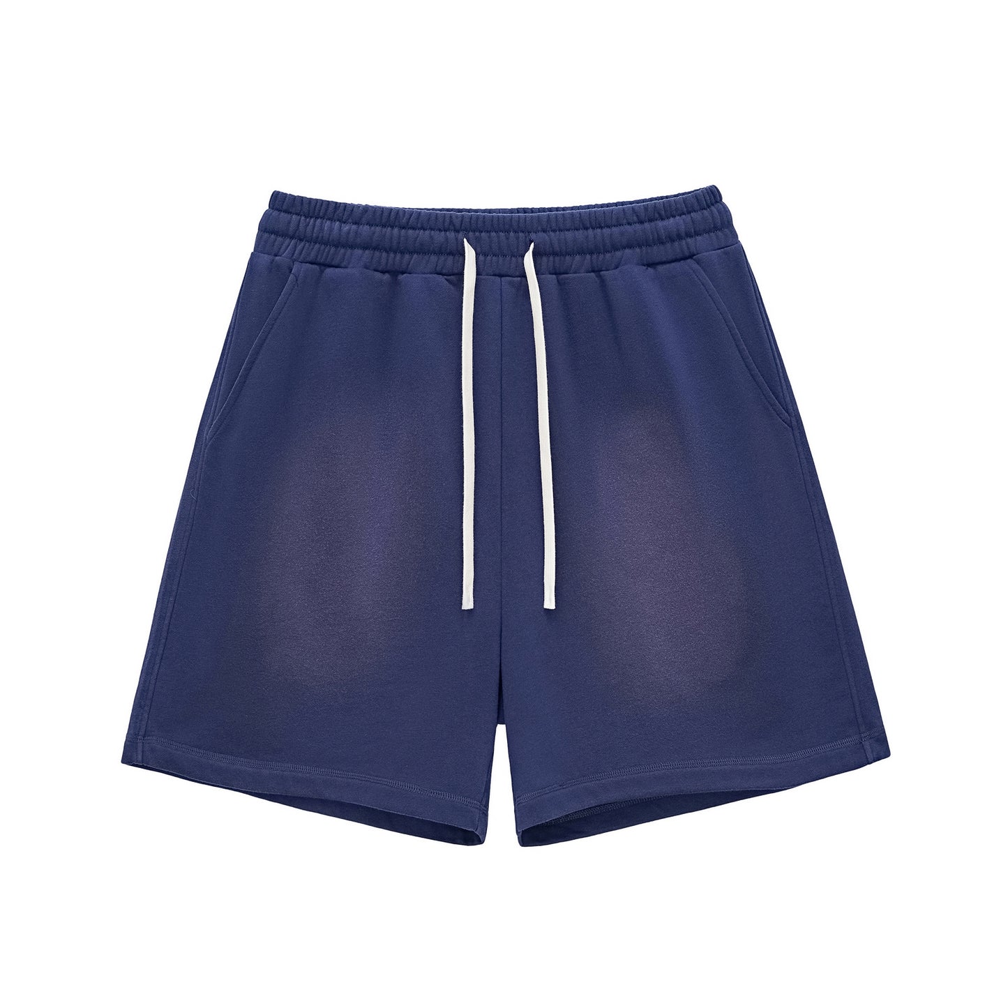 Customized Shorts Washed Distressed Looped Heavy Duty Horsehair Print Shorts Plain Shorts for Printing Plain Oversized Unisex