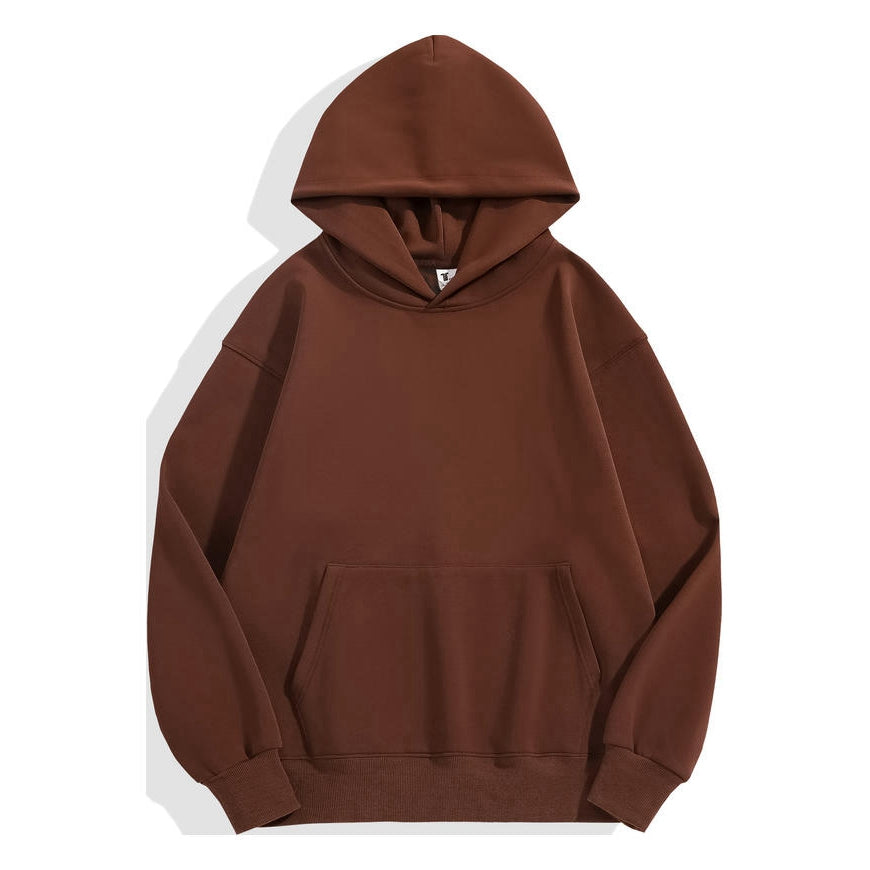 Men's Hoodies & Sweatshirts 500g Heavyweight Custom logo High Quality Drop Shoulder Cotton Multi Color Wholesale Hoodies for Men