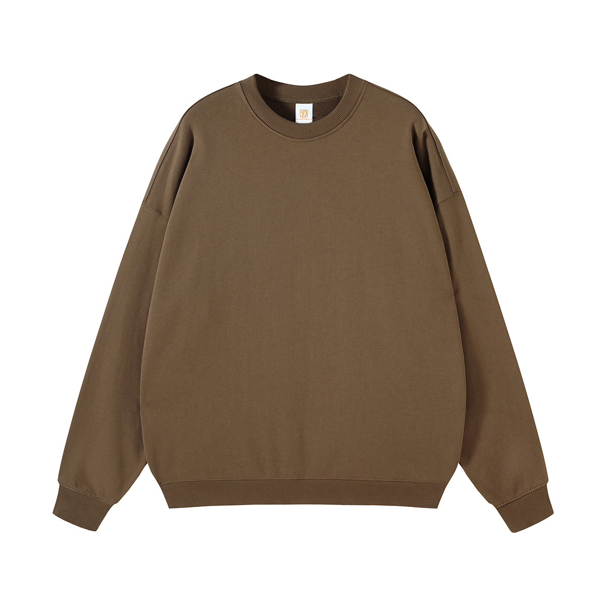 400 Gram Heavyweight 100%Cotton Pullover with Round Neck Streetwear Plain for Printing High Quality Multiple Processes to Choose