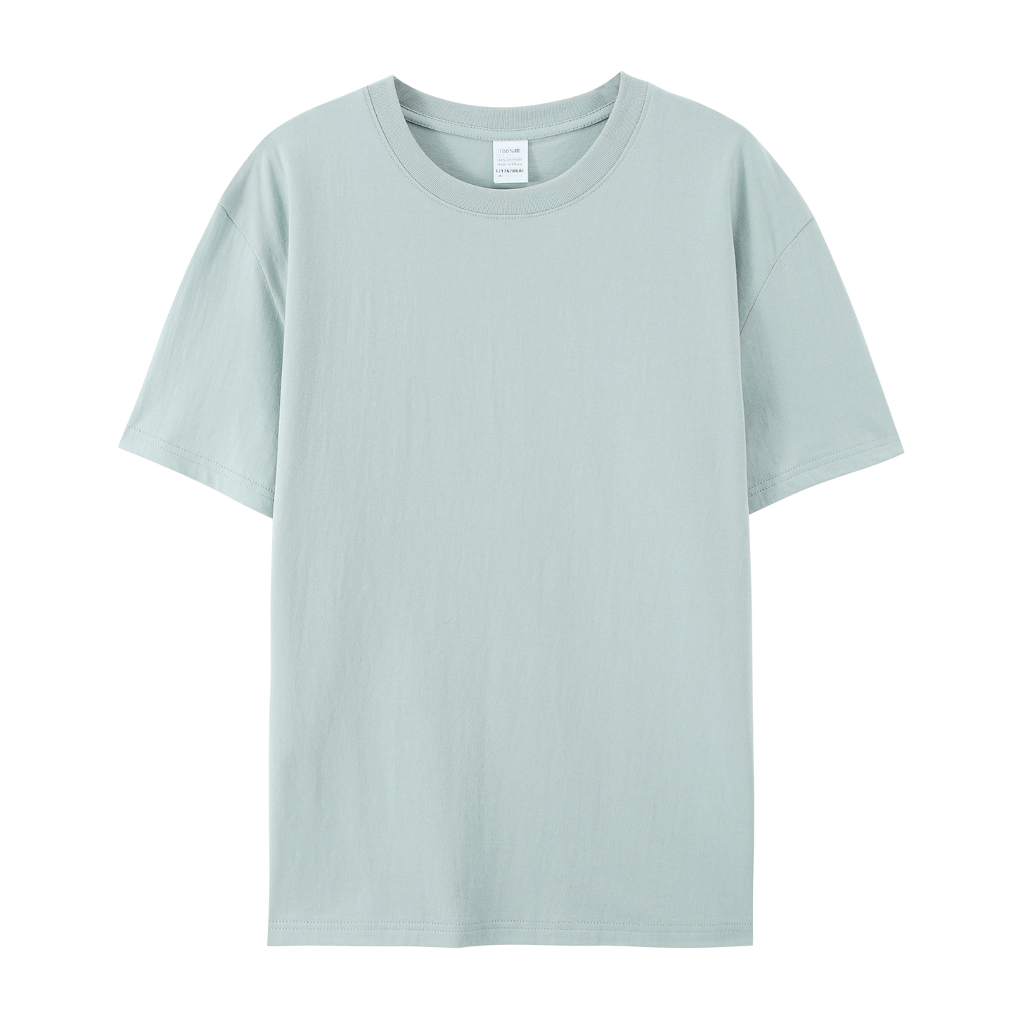 Men's Cotton T-shirt Streetwear New Style High Quality Embroidery logo Round Neck Wholesale Custom Puff Printing T-shirt