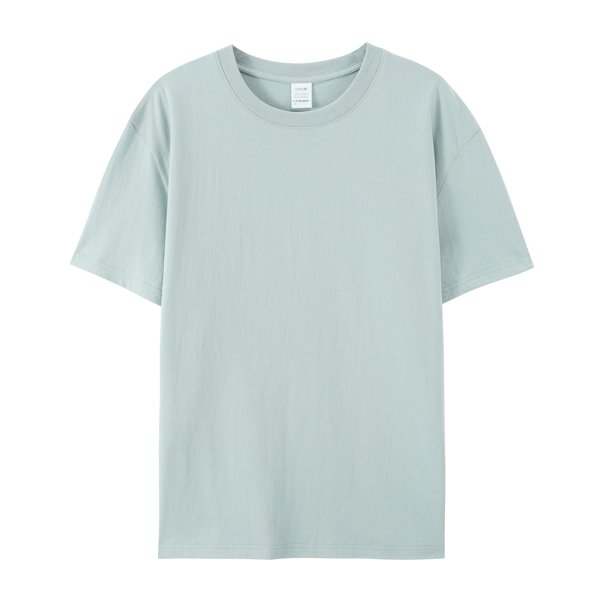 Men's Cotton T-shirt Streetwear New Style High Quality Embroidery logo Round Neck Wholesale Custom Puff Printing T-shirt