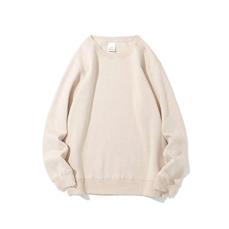 Plus Size Fleece Round Neck Blank Polyester and Cotton High Quality Streetwear Custom Puff Print Men's Hoodies & Sweatshirts