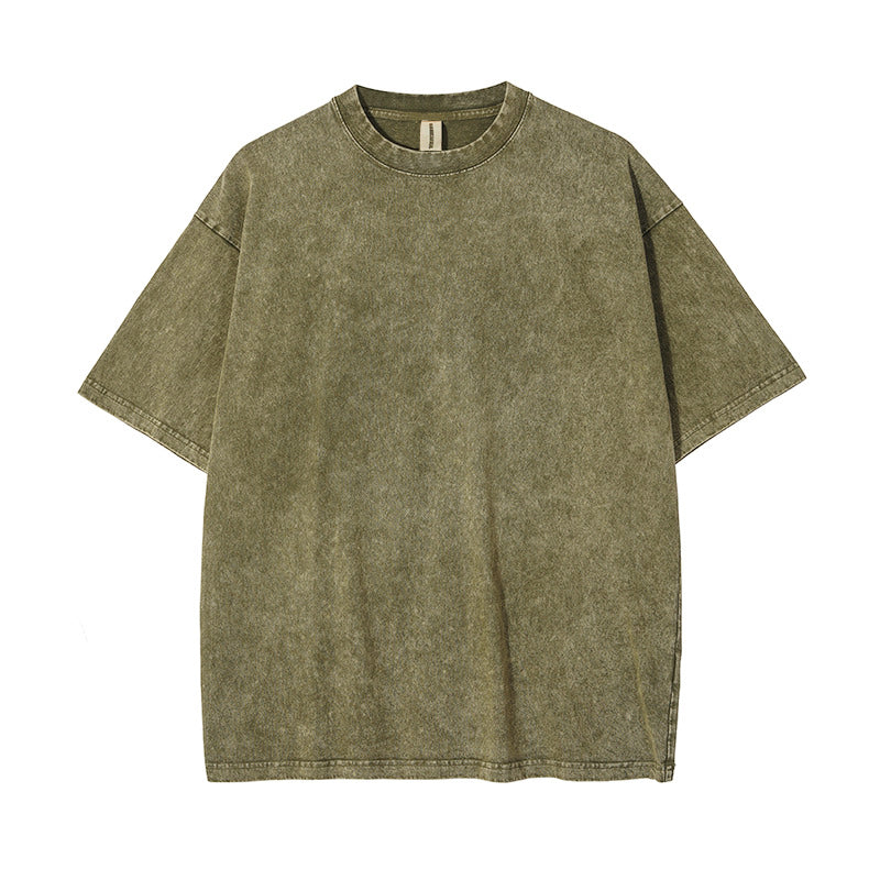 Multiple Techniques Can Be Used to Customize 12 Color Hand Painted Snowflake Water Wash Wax Dye Distressed Short Sleeved Shirts