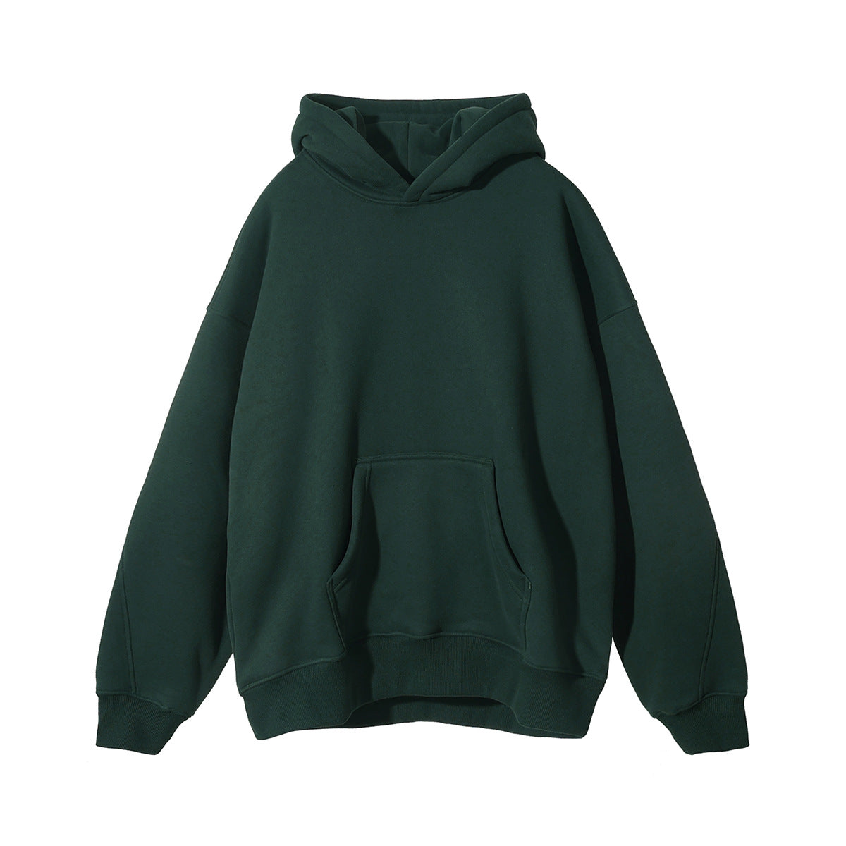 Customized LOGO Patchwork Hooded Sweatshirt with Drawstring Plain Hooded for Printing High Quality American Vintage Style