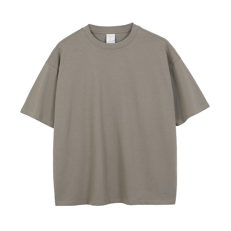 OEM Brand Summer 13 Different Solid Colors Can Be Used to Customize Pure Cotton Loose Sleeved t Shirts High Quality Unisex