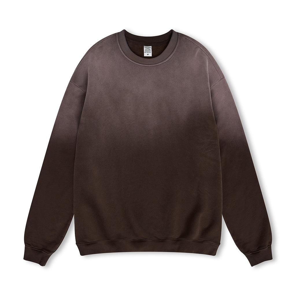 Oversized Fleece Custom French Terry Acid Wash Vintage Round Neck High Quality Heavy Cotton Fashion Pullover Winter Hoodies Men
