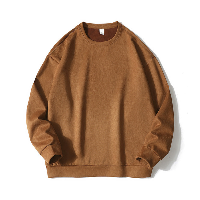 Custom Hoodies 5 Color Hooded Sweatshirt Men's and Women's Version High Street Style Loose Fit Dropped Shoulder Round Neckline