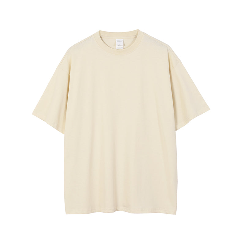 20 Colors 40 Pieces 100% Cotton Plain Color Loose Fitting Short Sleeved T-shirt with Dropped Shoulders Customized t Shirts