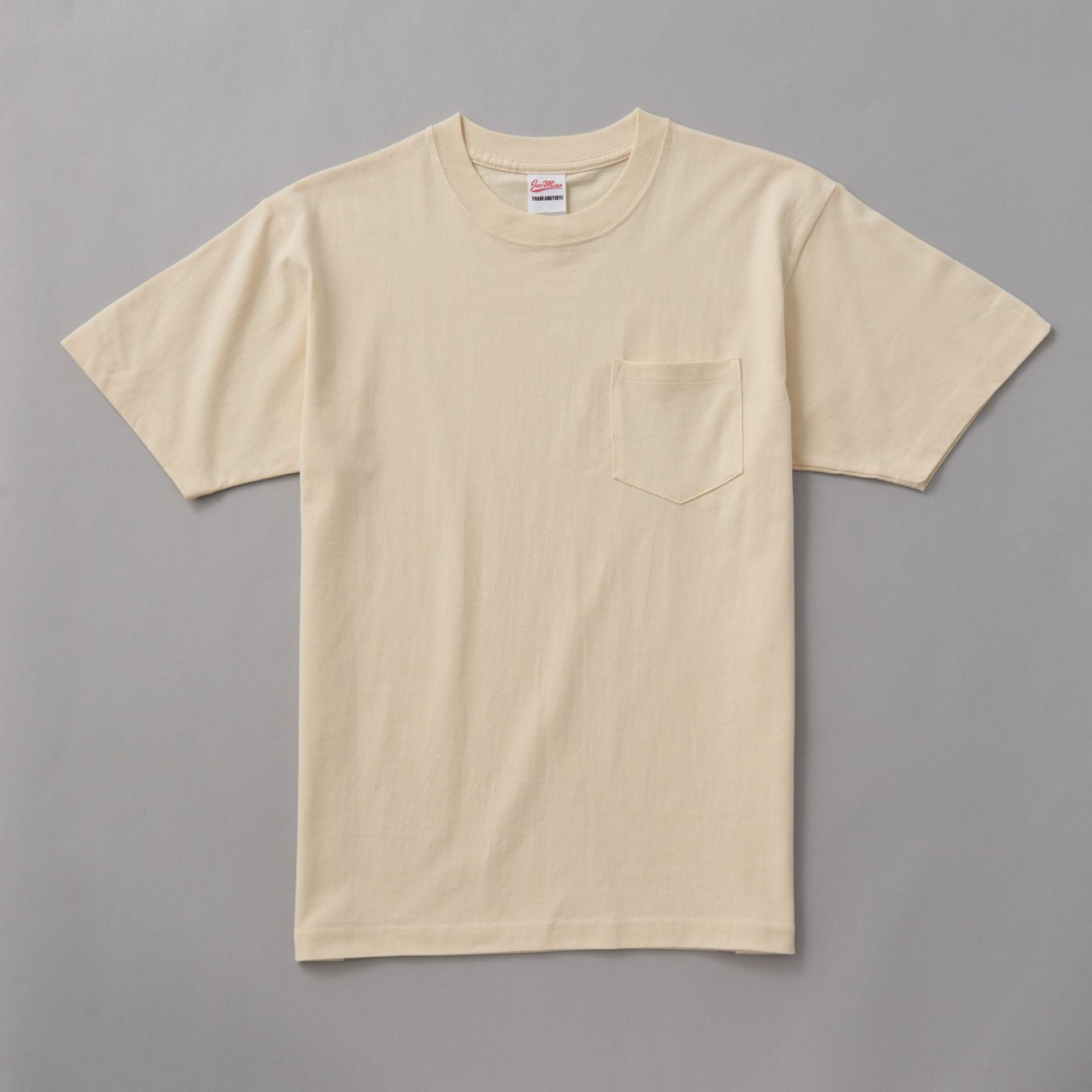 Customized Heavyweight Tshirts Seamless Round-neck Short-sleeved Trendy T-shirt for Both Unisex Plain Tshirts for Printing