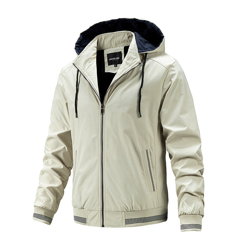 Customize Your Own Exclusive Design 4 Color Jacket Men's Coat Detachable Hooded Insulated Plain Oversized Jacket Winter Style