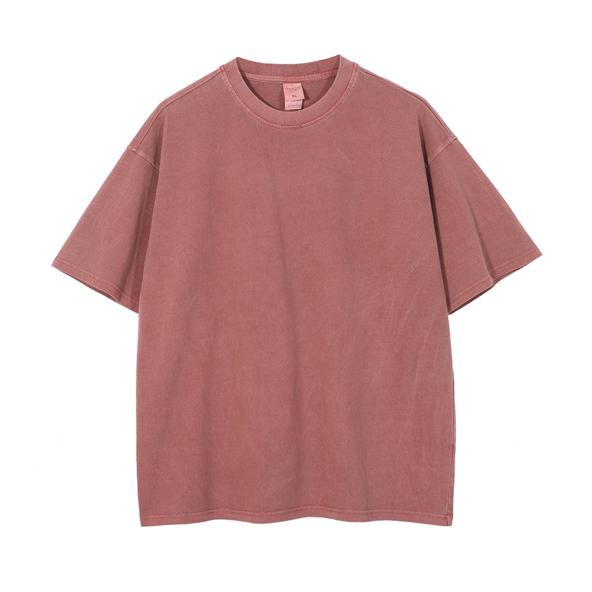 Streetwear 2026 Summer New Design T-shirts Custom Puff Printing High Quality Acid Wash Loose Vintage Wholesale Men's T-shirt