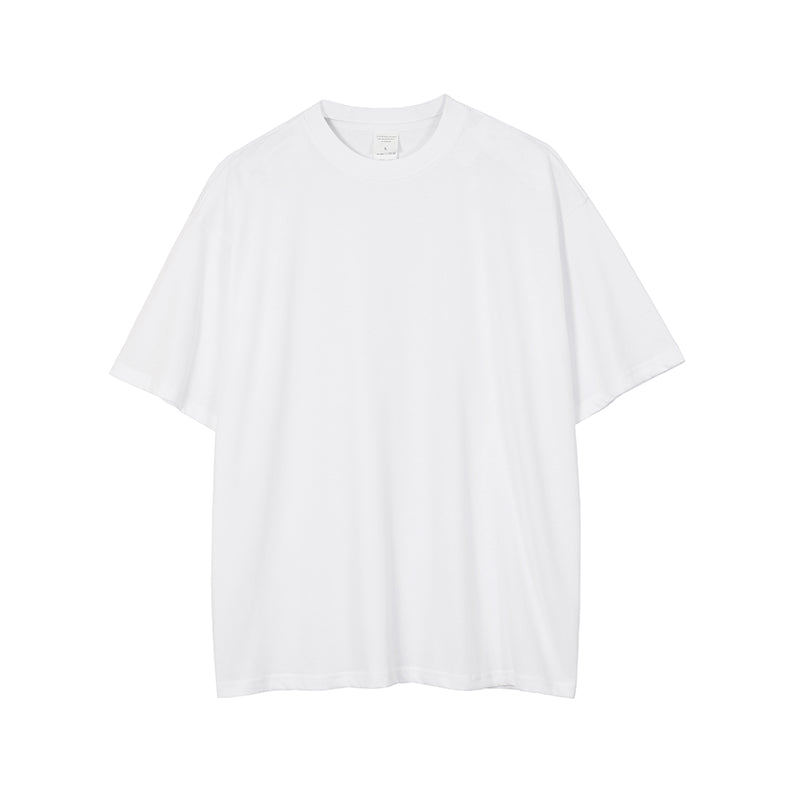 Tshirt Manufacturer Plain Tshirts for Printing  Solid Color Loose Sleeved Short Sleeved T-shirt Heavyweight American Style