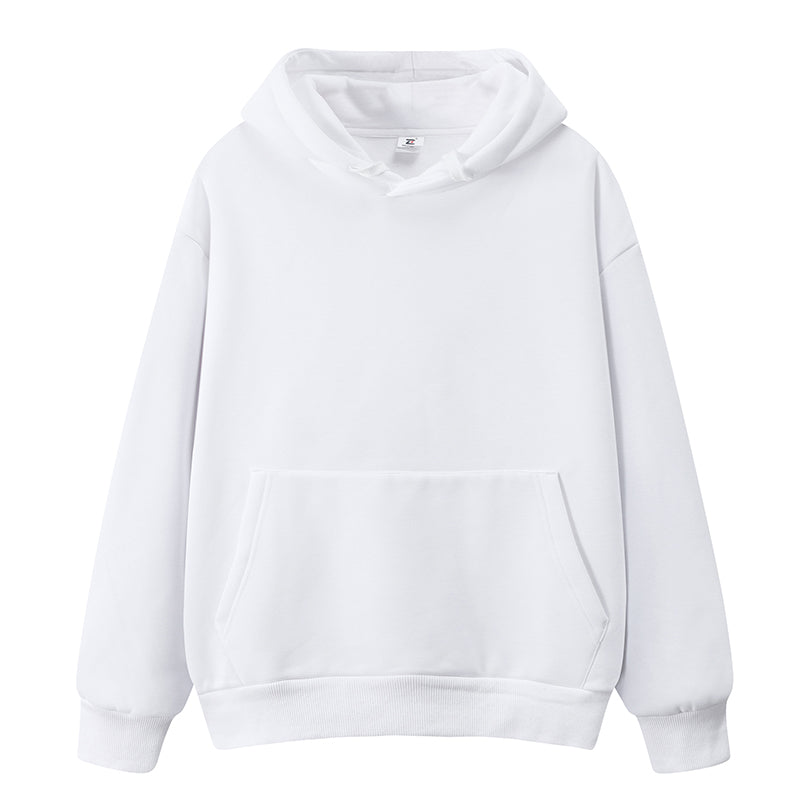 Winter Pullover Hoodie 10 Color Loose Sleeved Hooded Sweatshirtg Unisex Puff Printing Hoodie Streetwear Plain Fashion Style