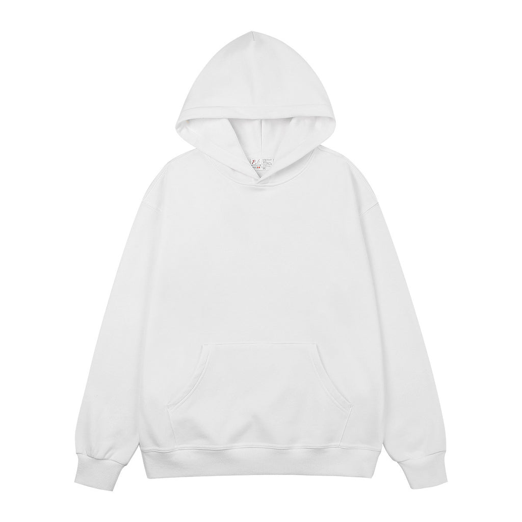 100% Cotton Loose Drop Shoulder Sublimation Wireless Custom Knitted Terry High Quality Mens Hoodies and Sweatshirts
