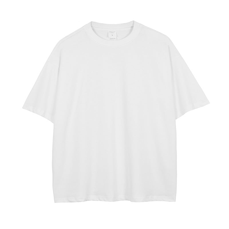 OEM Brand Summer 13 Different Solid Colors Can Be Used to Customize Pure Cotton Loose Sleeved t Shirts High Quality Unisex