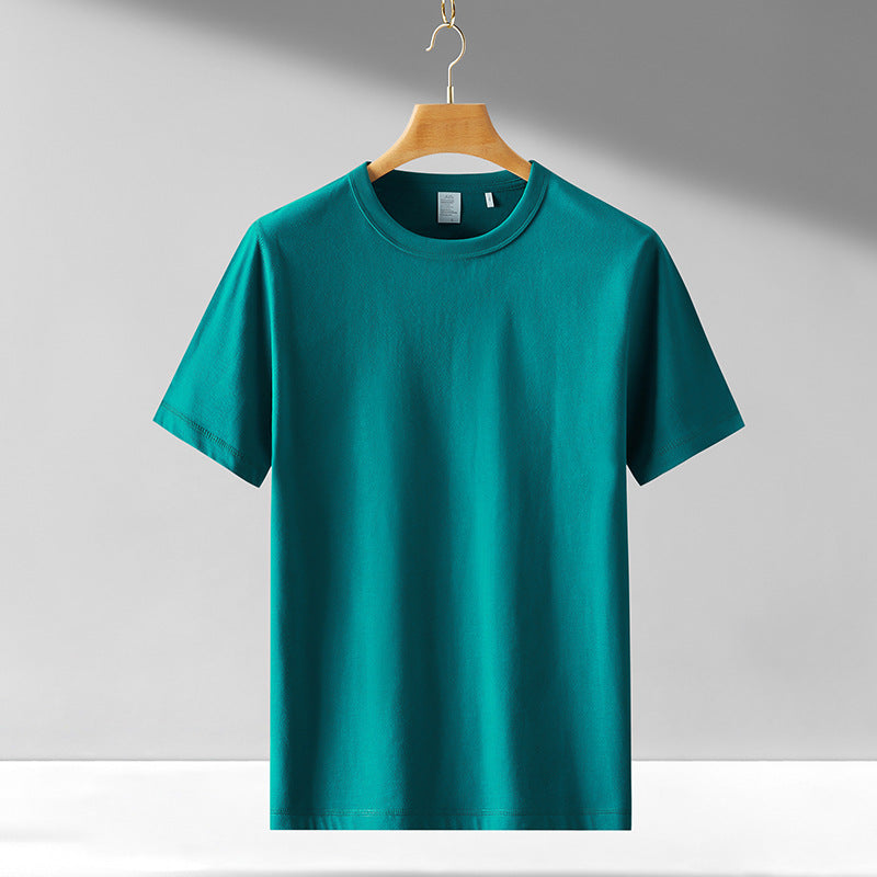 300g Heavyweight t Shirts Hot Selling New Design Custom O-neck Black Basic High Quality Short Sleeve Heavy Cotton t Shirt
