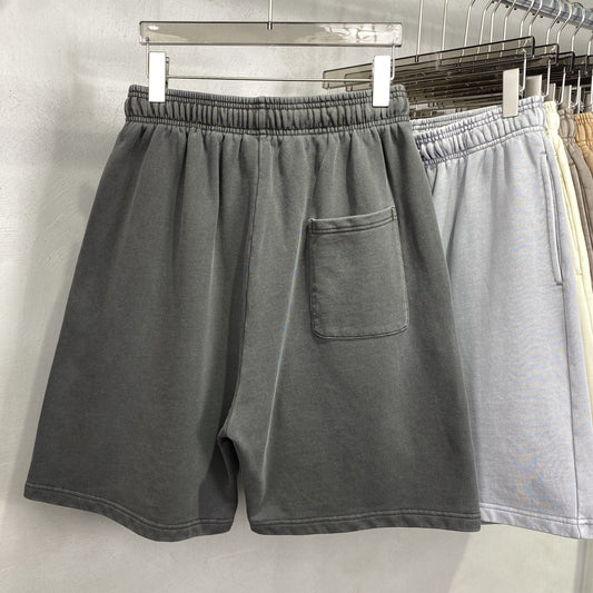 Short Men Summer High Quality Blank Custom New Design Hot Selling Running Sport 100% Cotton Gym Sublimation Vintage Shorts
