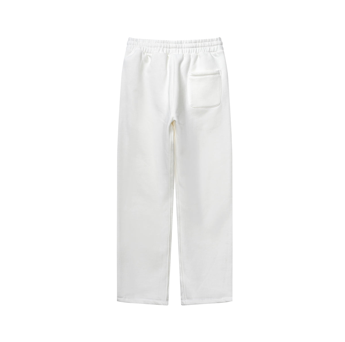 Unisex Custom logo Loose Sweatpants with Fleece Lining and Thick Straight Legs Sweatpants Multiple Processes to Choose From