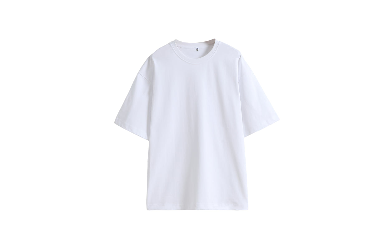 13 Color Double Shecter Close Spun Loose Sleeved Relaxed T Shirt Customize Favorite Patterns Cropped Men t Shirt High Quality