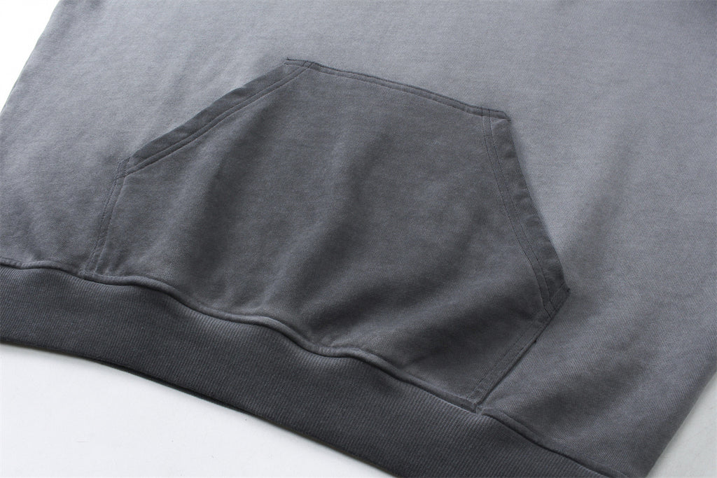 100% Cotton High Quality Drop Shoulder Blank Custom Vintage Acid Wash Heavy Weight Pullover Hoodies and Sweatshirts