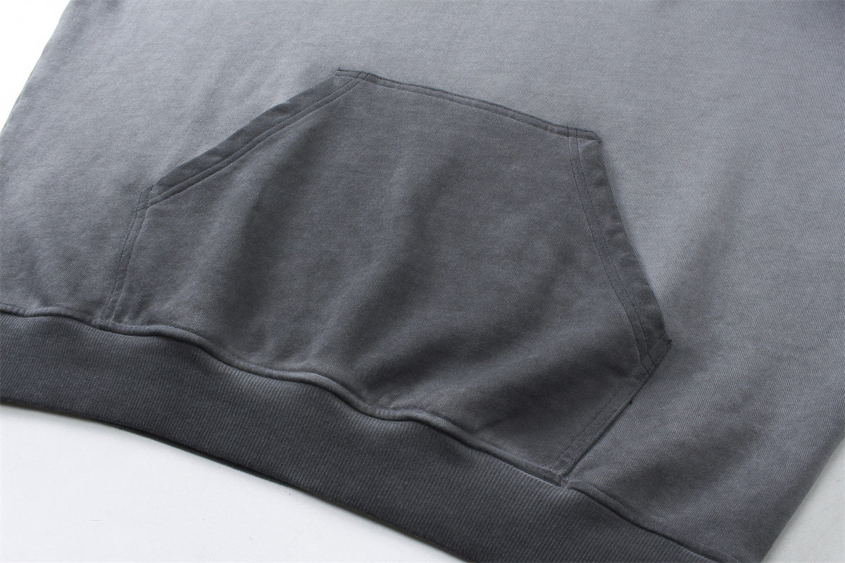 100% Cotton High Quality Drop Shoulder Blank Custom Vintage Acid Wash Heavy Weight Pullover Hoodies and Sweatshirts