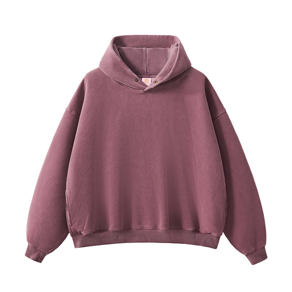 Men's Hoodies Polyester/Cotton Fleece Heavyweight Sublimation Oversized Wireless Broken Wholesale Hoodies Men Streetwear