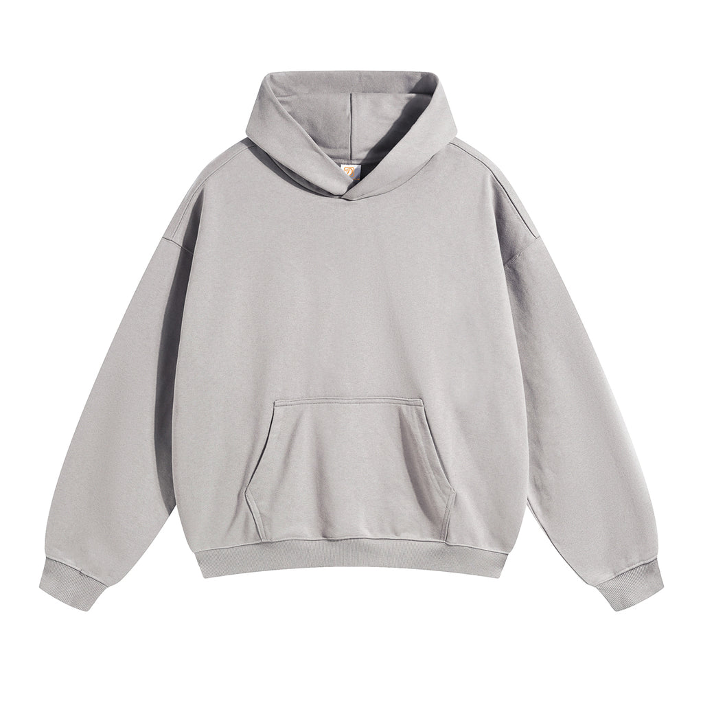 Heavyweight Custom Terry Hoodie 430g Multi Color Oversized Polyester Cotton Streetwear Puff Printing Hoodies Unisex High Quality