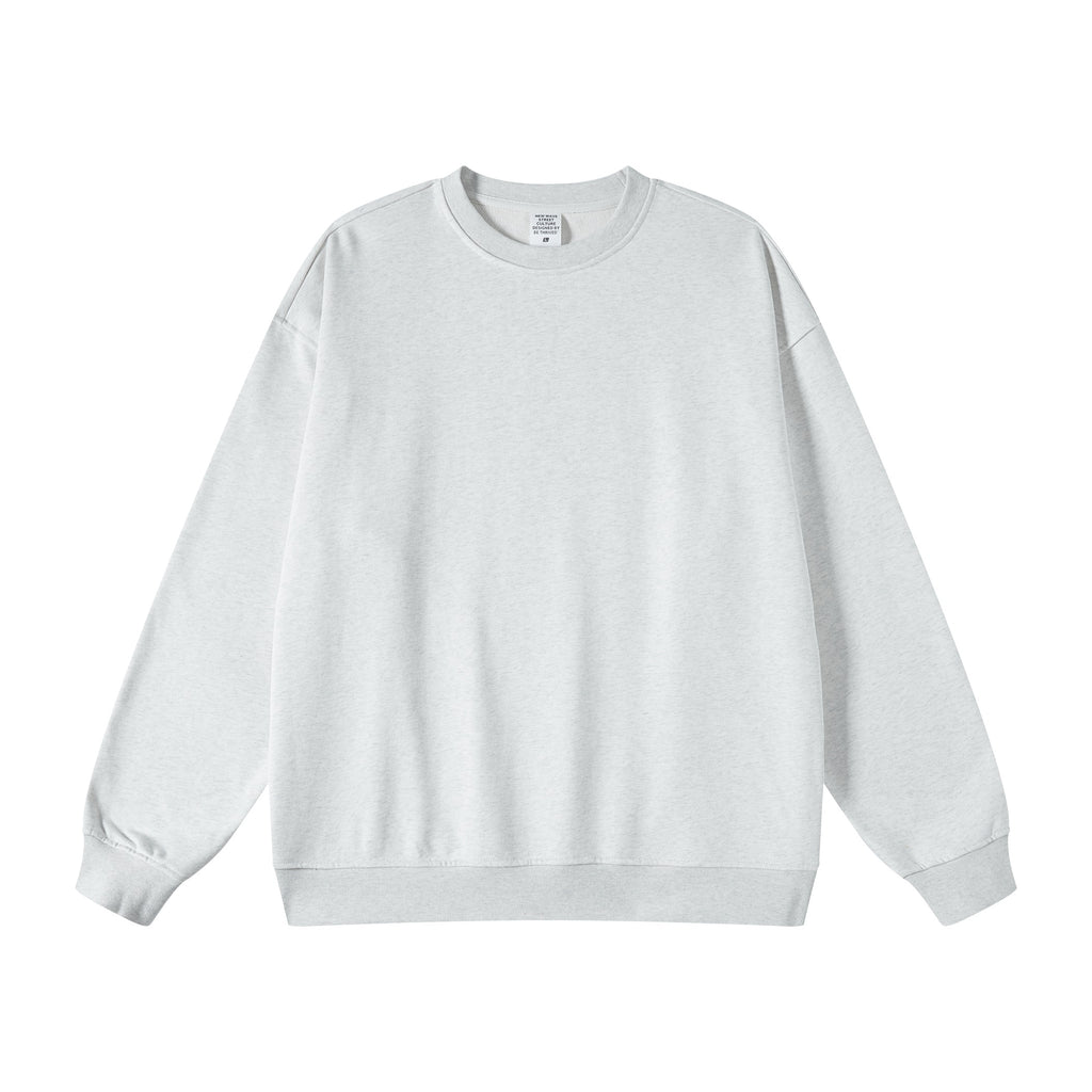 450G Heavyweight Wireless Round Neck Multicolored High Quality Custom Puff Print Blank Pullover Heavyweight Hoodie