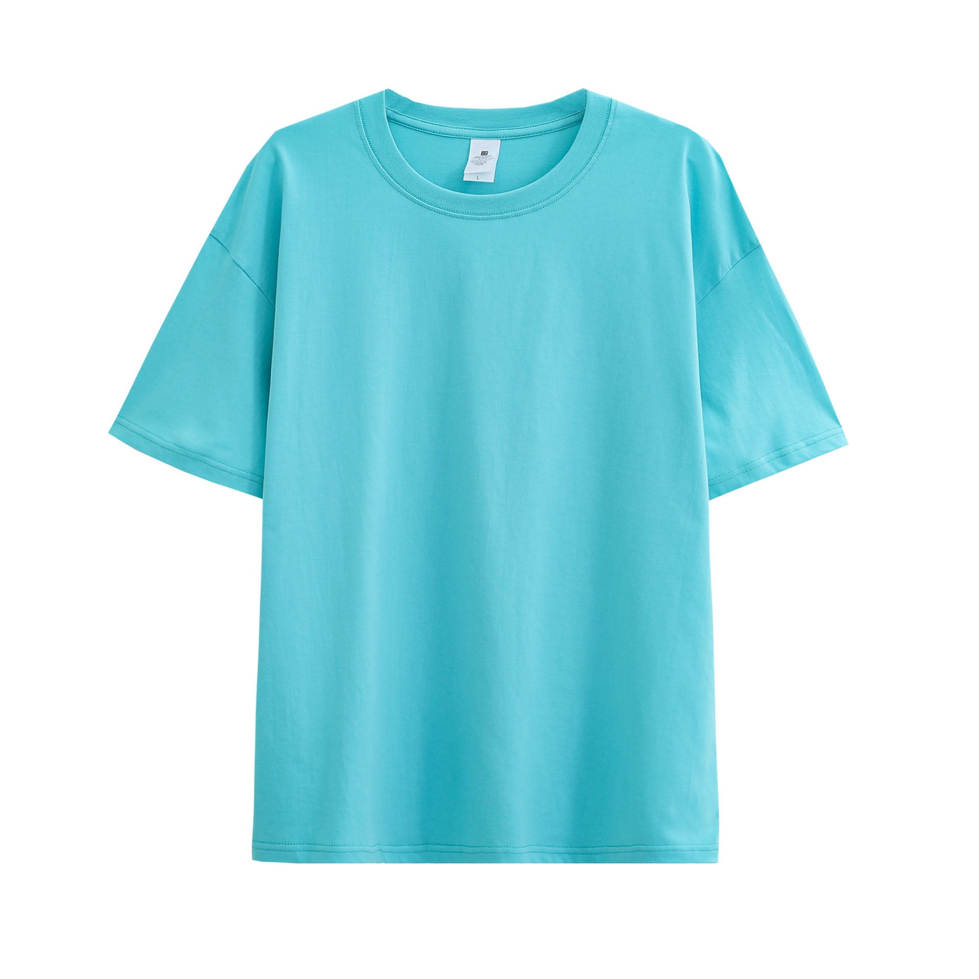 Tshirt Custom logo Multicolored Streetwear Heavyweight Drop Shoulder 100% Cotton Oversized Round Neck Short Sleeve Tshirts