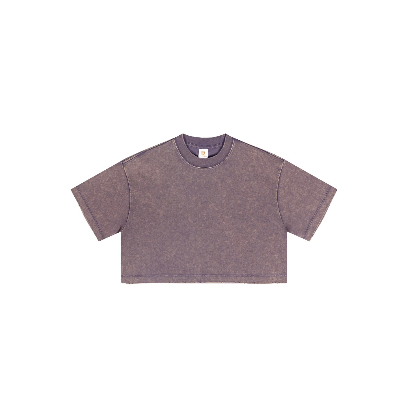 Hot Selling Heavyweight Tshirts O-neck Short Sleeve New Style 230g Crop Top Sport Fashion Brand Acid Washe Fashion Plain Tshirts