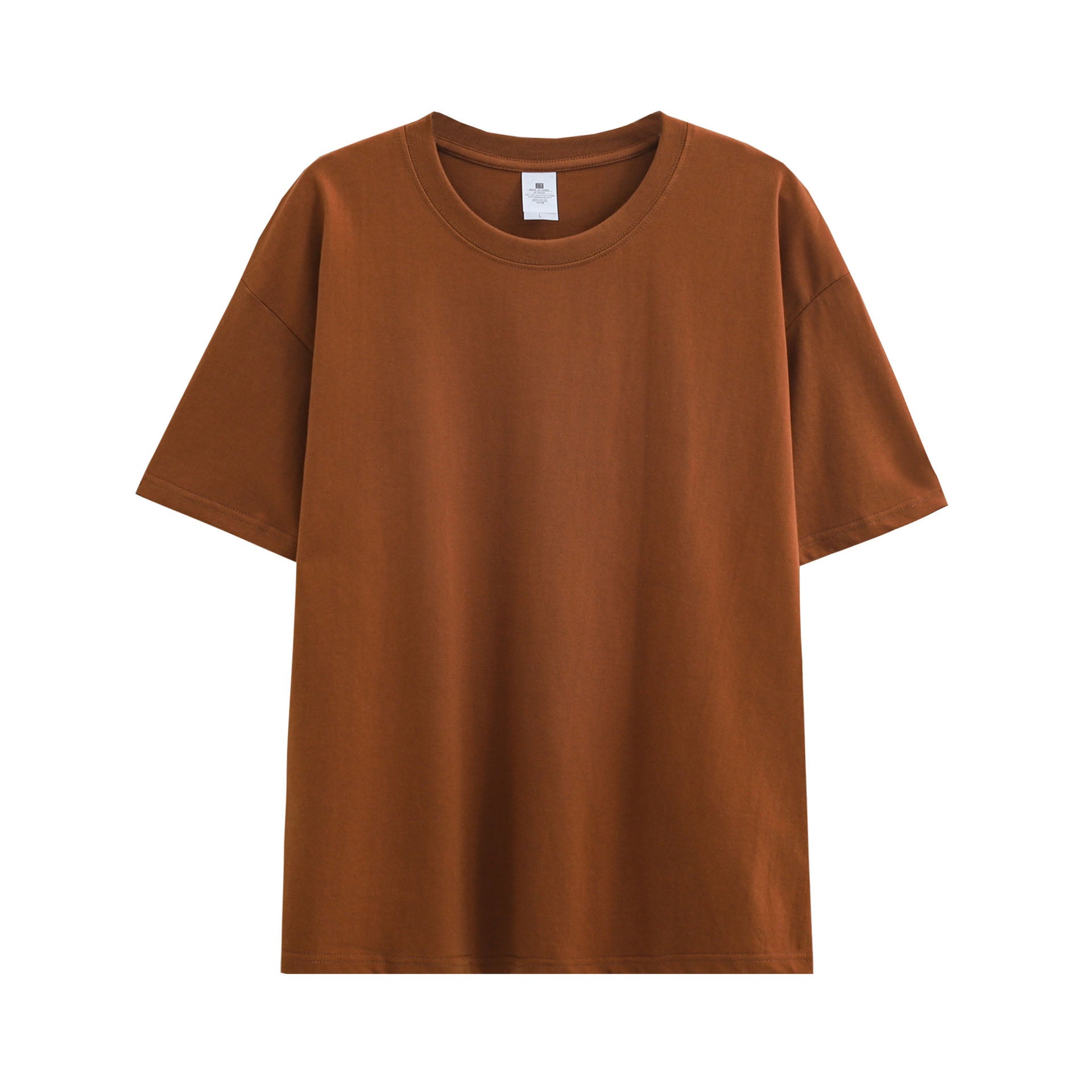 Hot Sell Wholesale Customized t Shirts High Quality New Design Summer Short Sleeve 100% Cotton Drop Shoulder Men's T-shirts