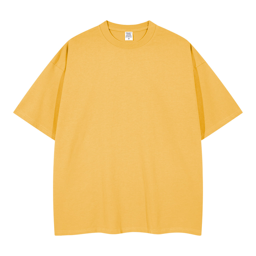 Men's T-shirts Wholesale Blank Custom 100% Cotton Oversized Drop Shoulder High Quality Streetwear Plain Tshirts for Printing